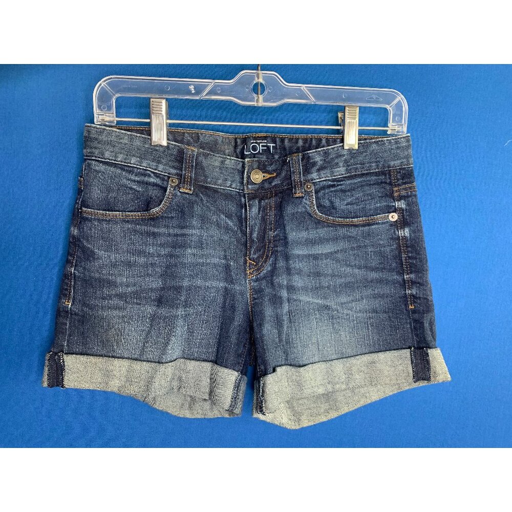Ann Taylor LOFT denim cuffed shorts - Size 2